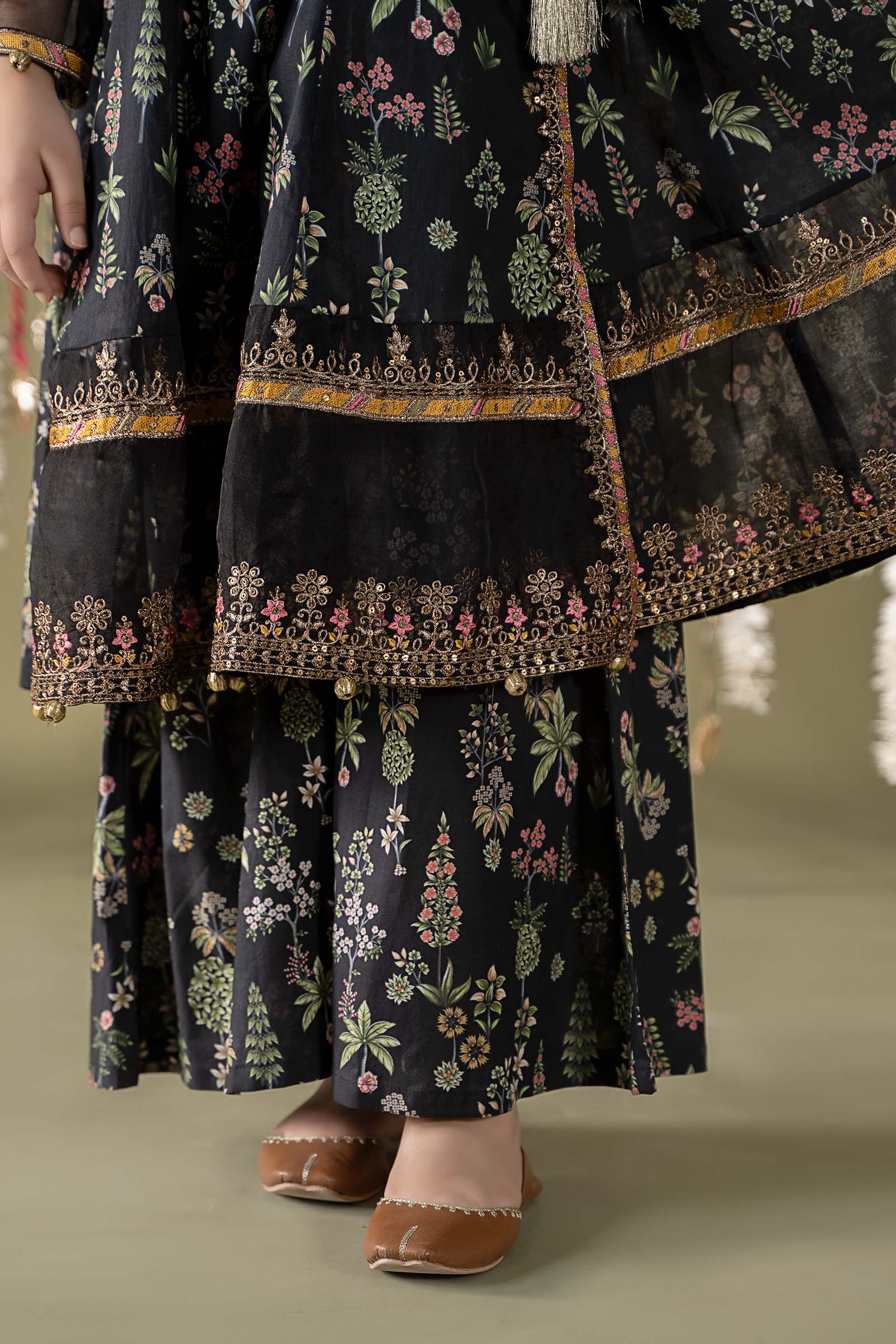 Maria B | 3 Piece Printed Lawn Suit | MKD-EF25-13 - House Of Hania