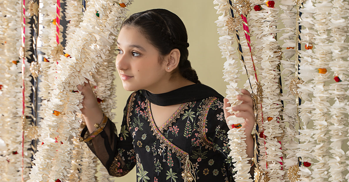 Maria B | 3 Piece Printed Lawn Suit | MKD-EF25-13 - House Of Hania