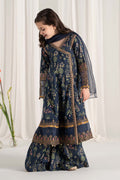 Maria B | 3 Piece Printed Lawn Suit | MKD-EF25-13 - House Of Hania