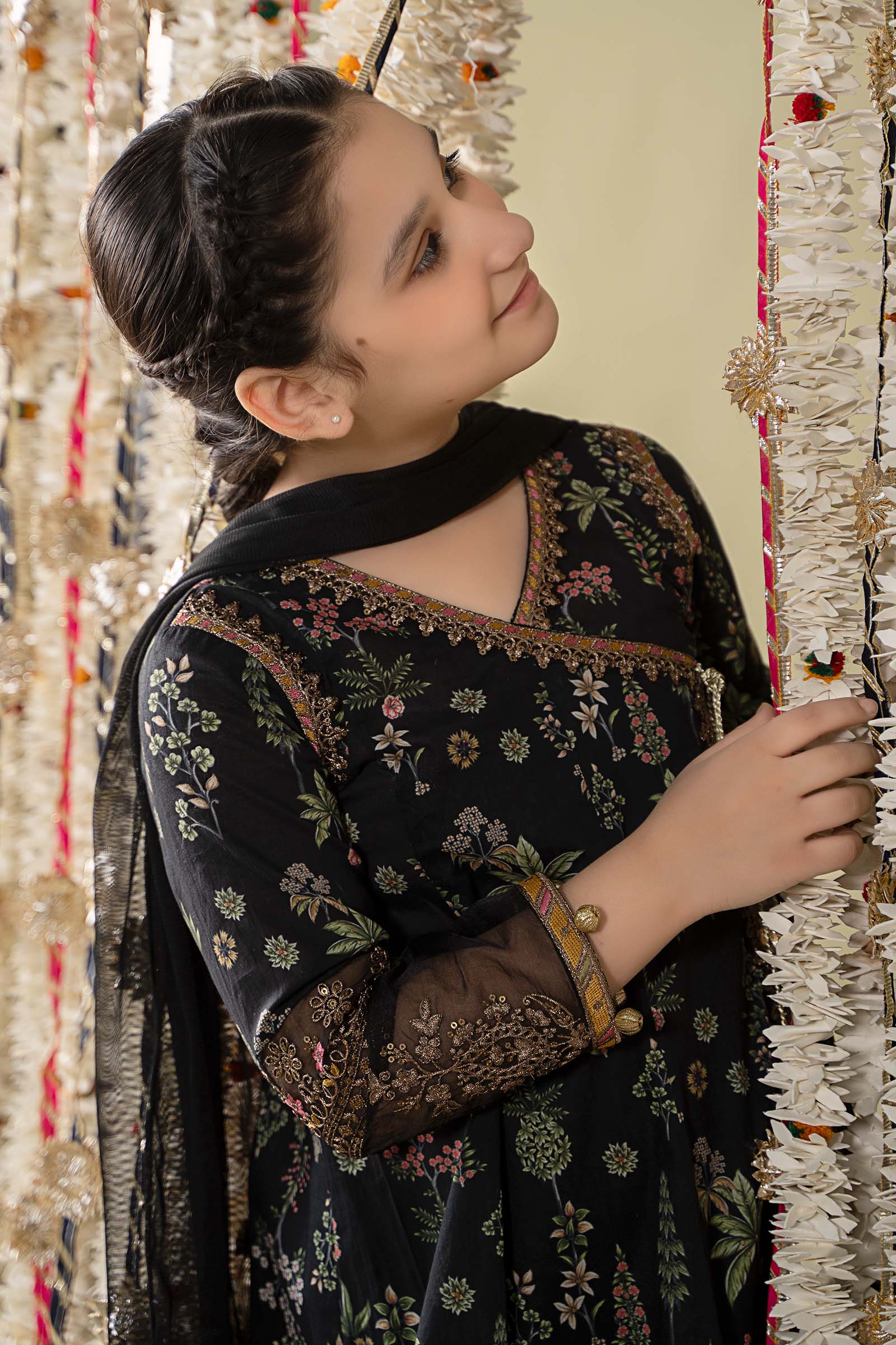 Maria B | 3 Piece Printed Lawn Suit | MKD-EF25-13 - House Of Hania