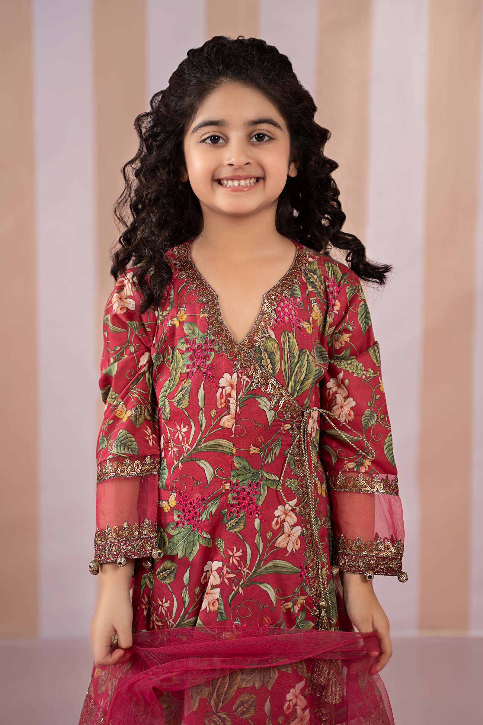 Maria B | 3 Piece Printed Lawn Suit | MKD-EF25-18 - House Of Hania