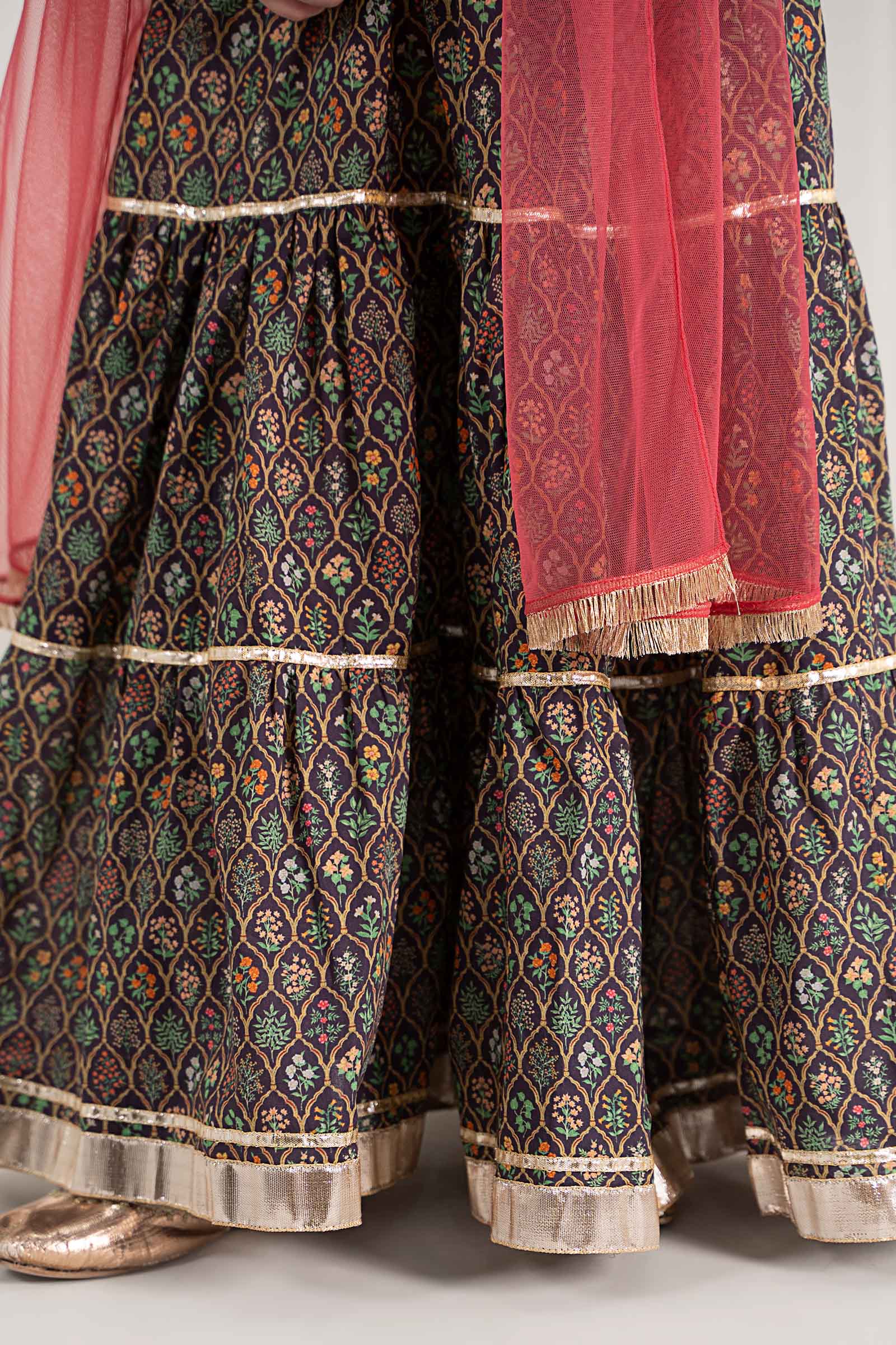 Maria B | 3 Piece Printed Lawn Suit | MKD-EF25-30 - House Of Hania