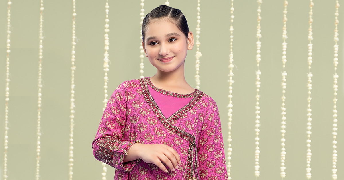 Maria B | 3 Piece Printed Linen Suit | MKD-W24-16 - House Of Hania