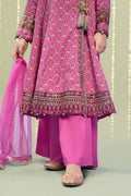 Maria B | 3 Piece Printed Linen Suit | MKD-W24-16 - House Of Hania