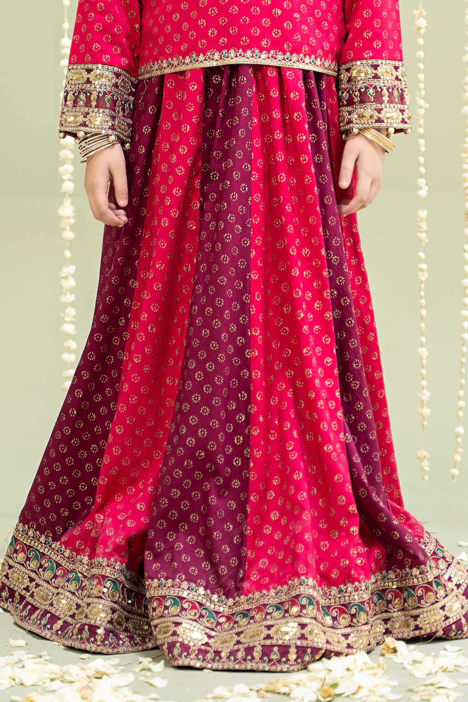 Maria B | 3 Piece Printed Linen Suit | MKD-W24-20 - House Of Hania