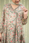 Maria B | 3 Piece Printed Linen Suit | MKD-W24-26 - House Of Hania