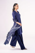 Maria B | Basics RTW | 3 Pc Embroidered Dobby Suit | MB-CS25-137 - House Of Hania