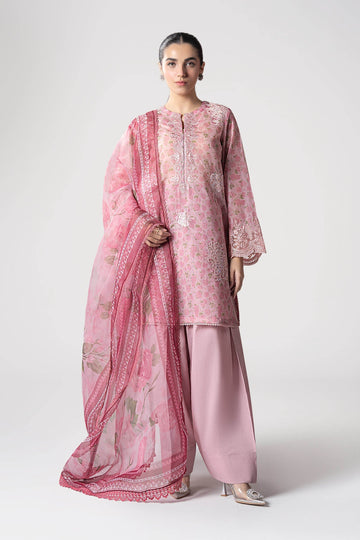 Maria B | Basics RTW | 3 Pc Embroidered Dobby Suit | MB-CS25-145 - House Of Hania