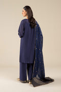 Maria B | Basics RTW | 3 Pc Embroidered Two Tone Silk Suit | MB-FS25-30 - House Of Hania