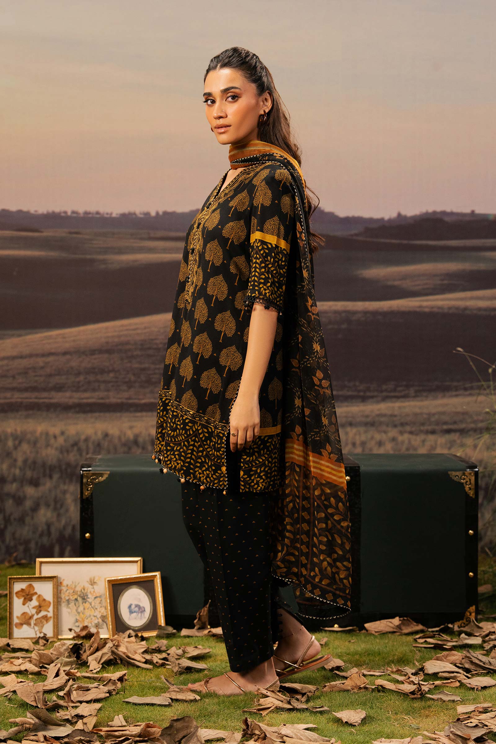 Maria B | Basics Winter 25 | MB-PFUS25-03B - House Of Hania