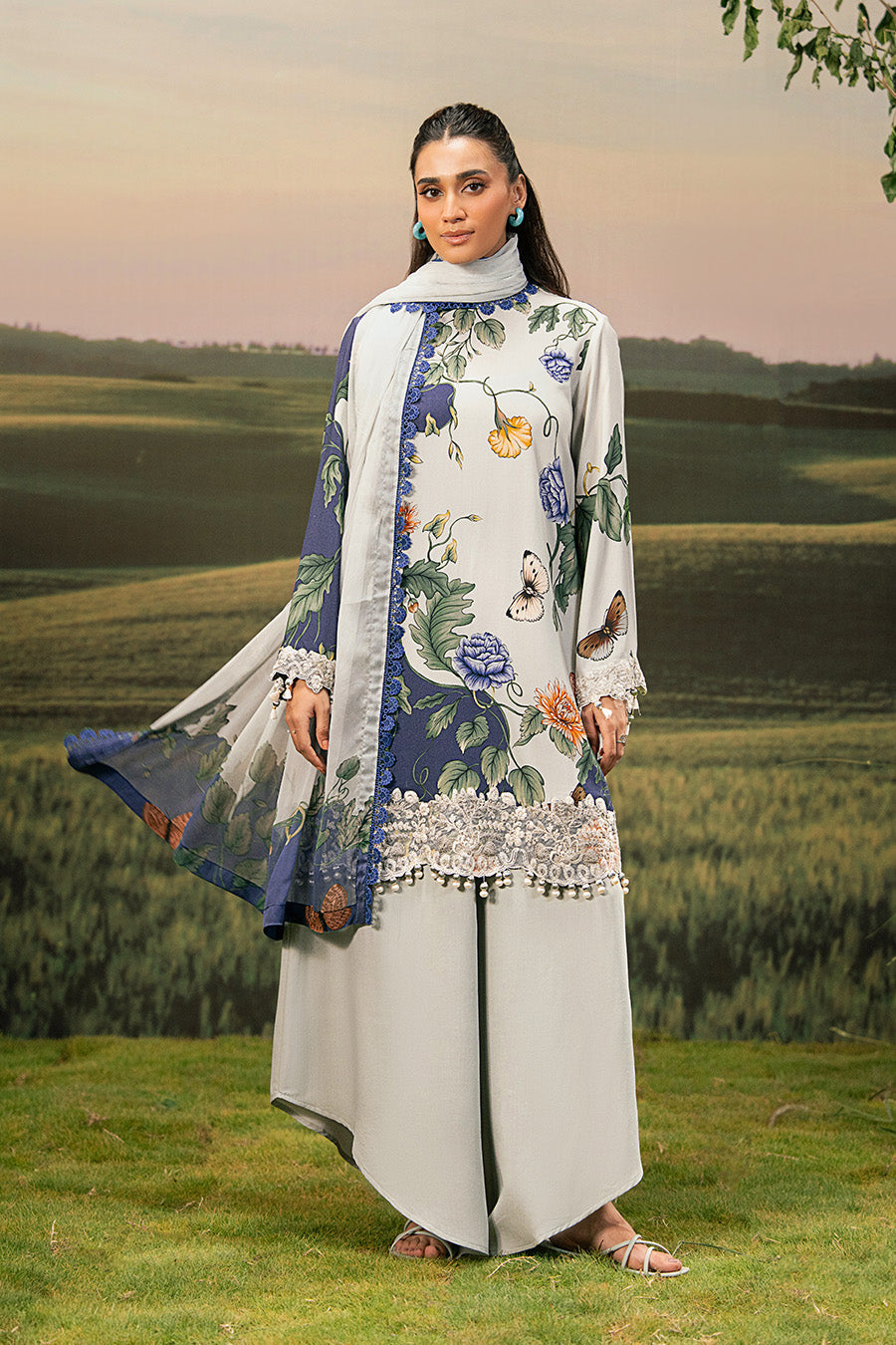 Maria B | Basics Winter 25 | MB-PFUS25-07B - House Of Hania