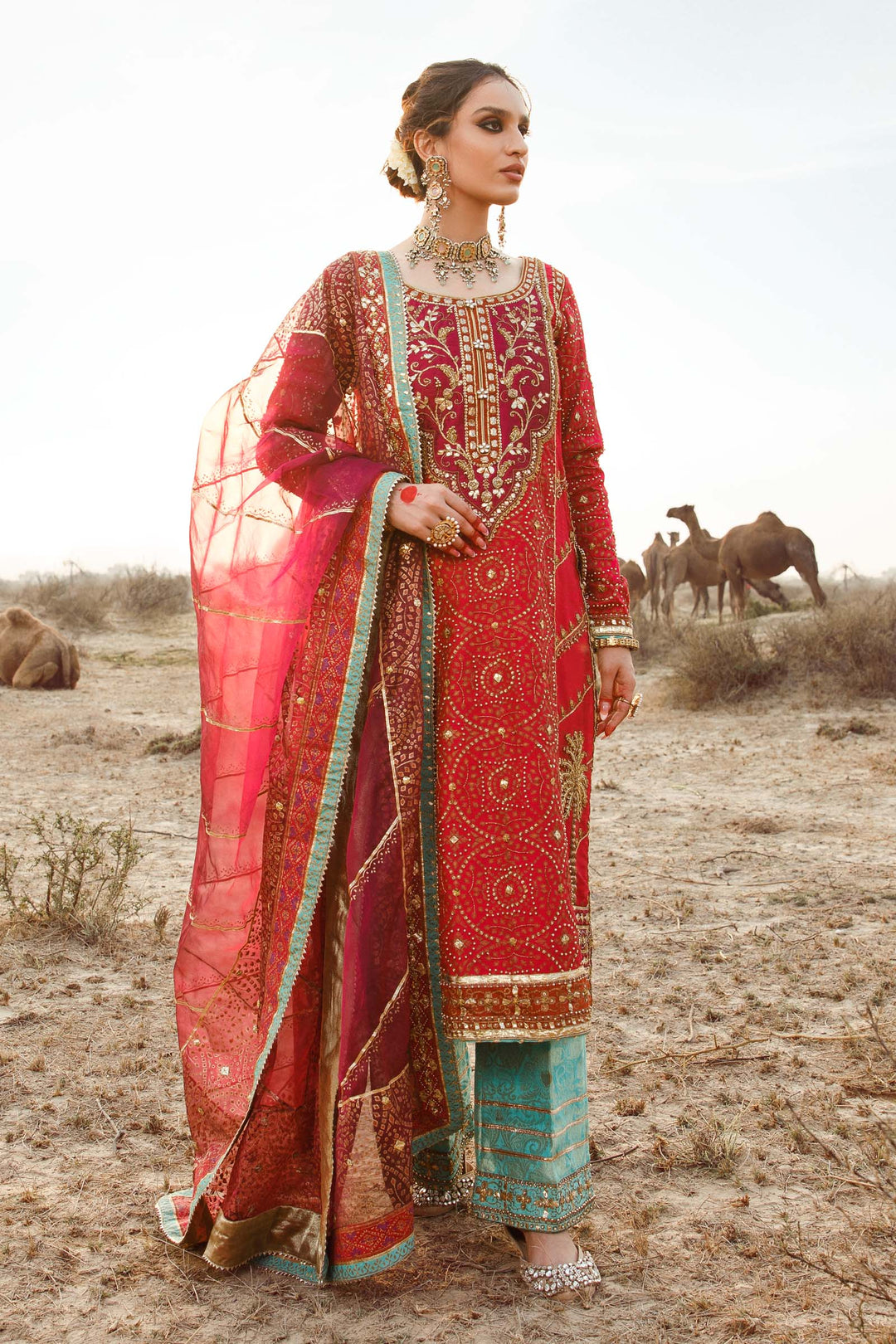 Maria B | Bridal Couture | Chundari - House Of Hania