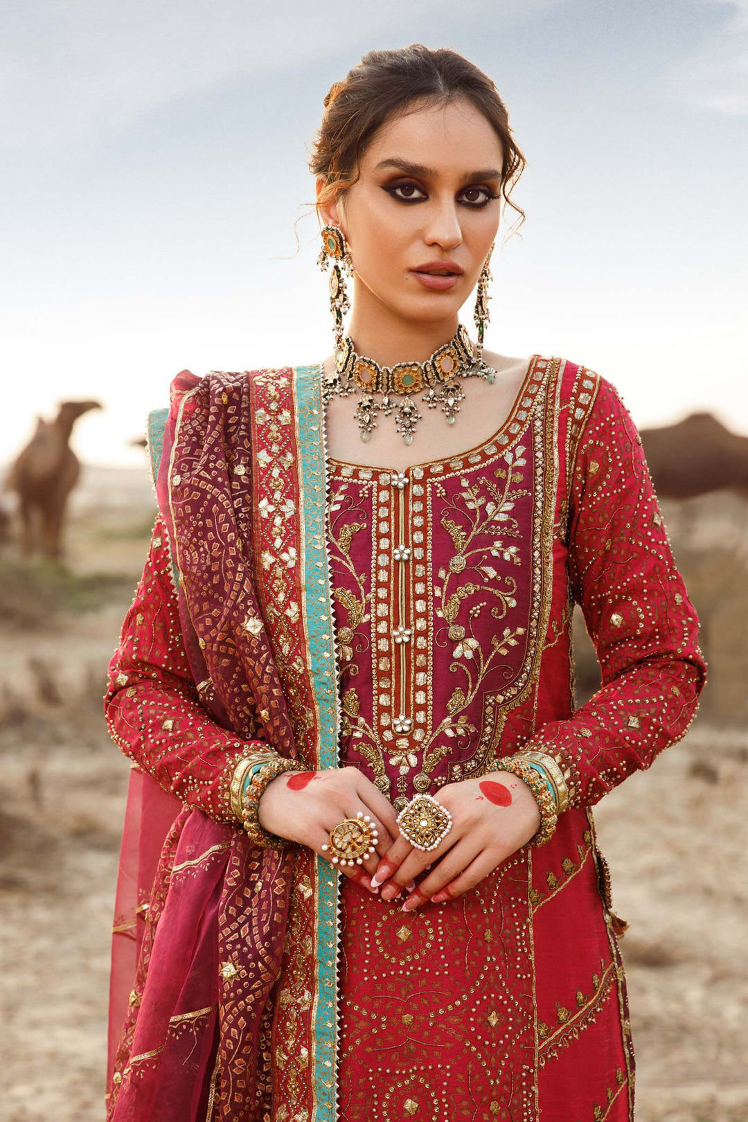 Maria B | Bridal Couture | Chundari - House Of Hania