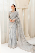Maria B | Bridal Couture | Ice Blue MC-908 - House Of Hania