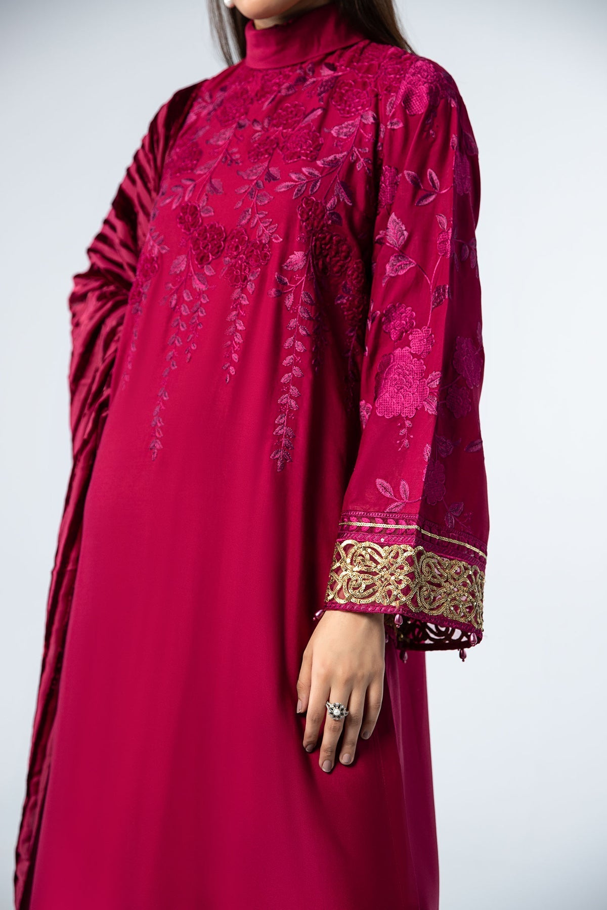 Maria B | Casual Pret 2024 | Linen Suit | DW-W24-103 - House Of Hania