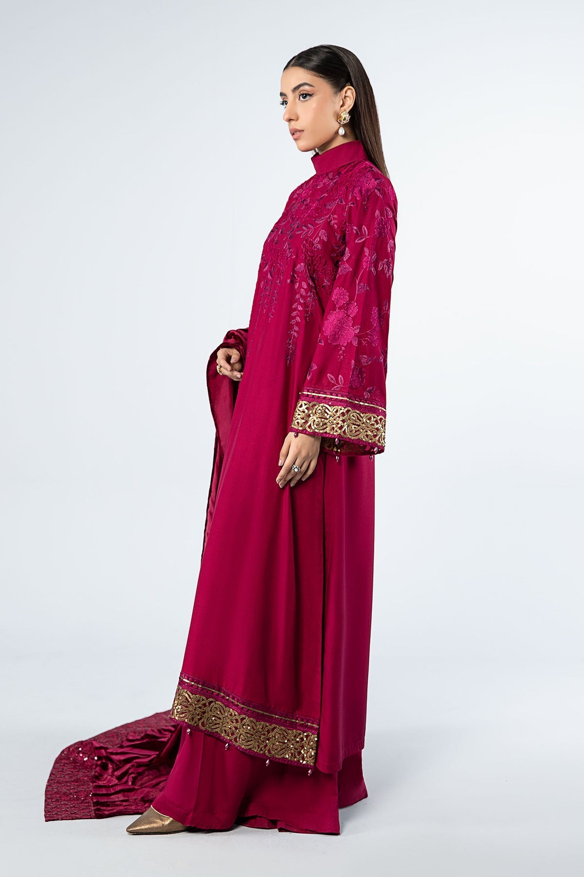 Maria B | Casual Pret 2024 | Linen Suit | DW-W24-103 - House Of Hania