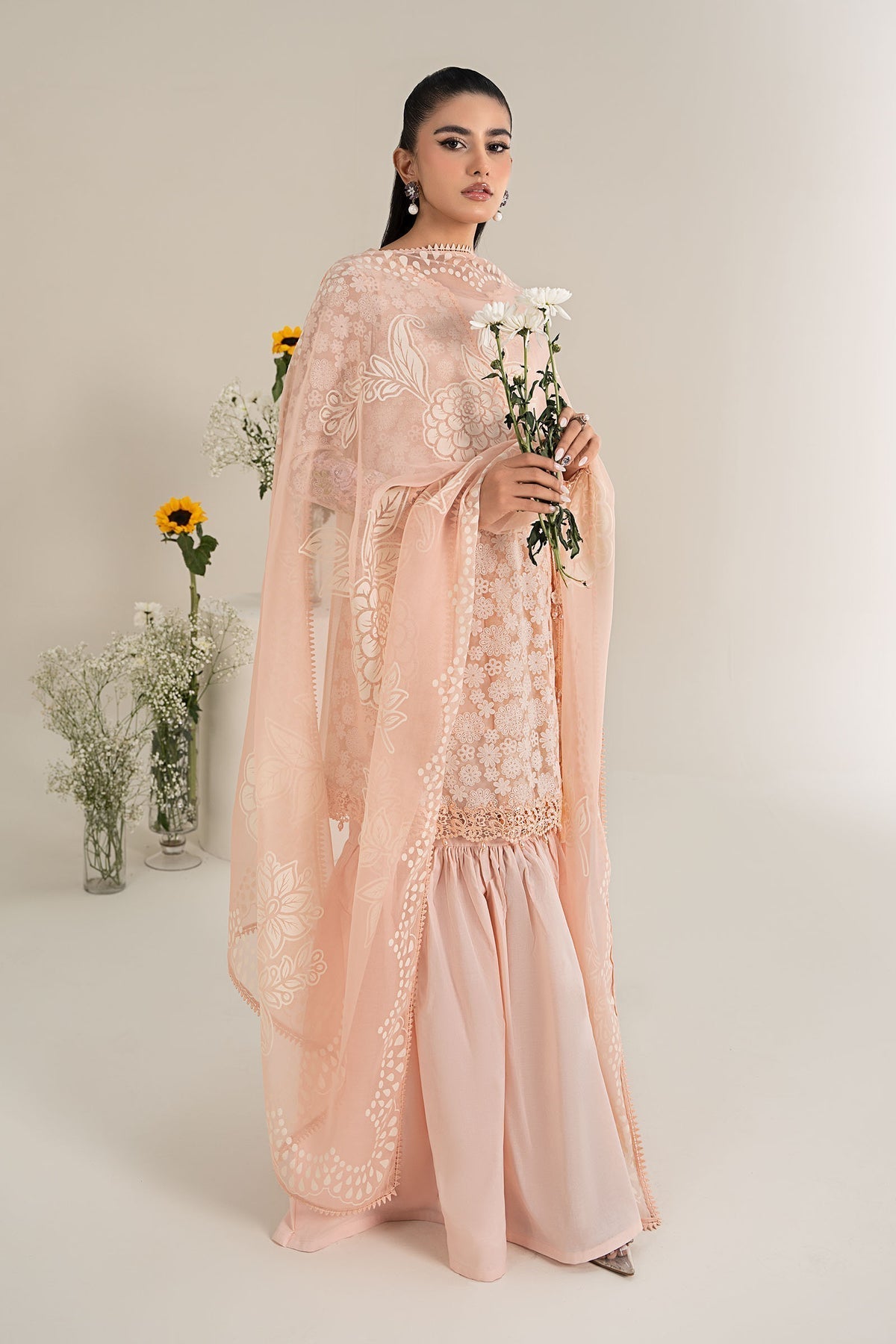 Maria B | Casual Pret 25 | DW-EF25-100 - House Of Hania