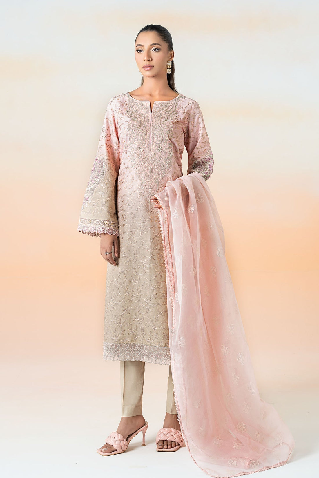 Maria B | Casual Pret 25 | DW-EF25-13 - House Of Hania