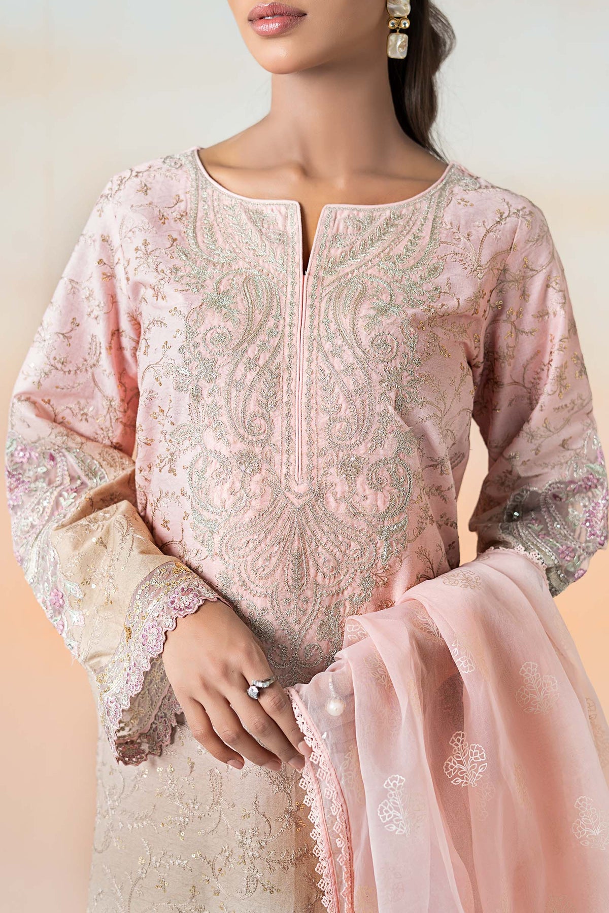 Maria B | Casual Pret 25 | DW-EF25-13 - House Of Hania