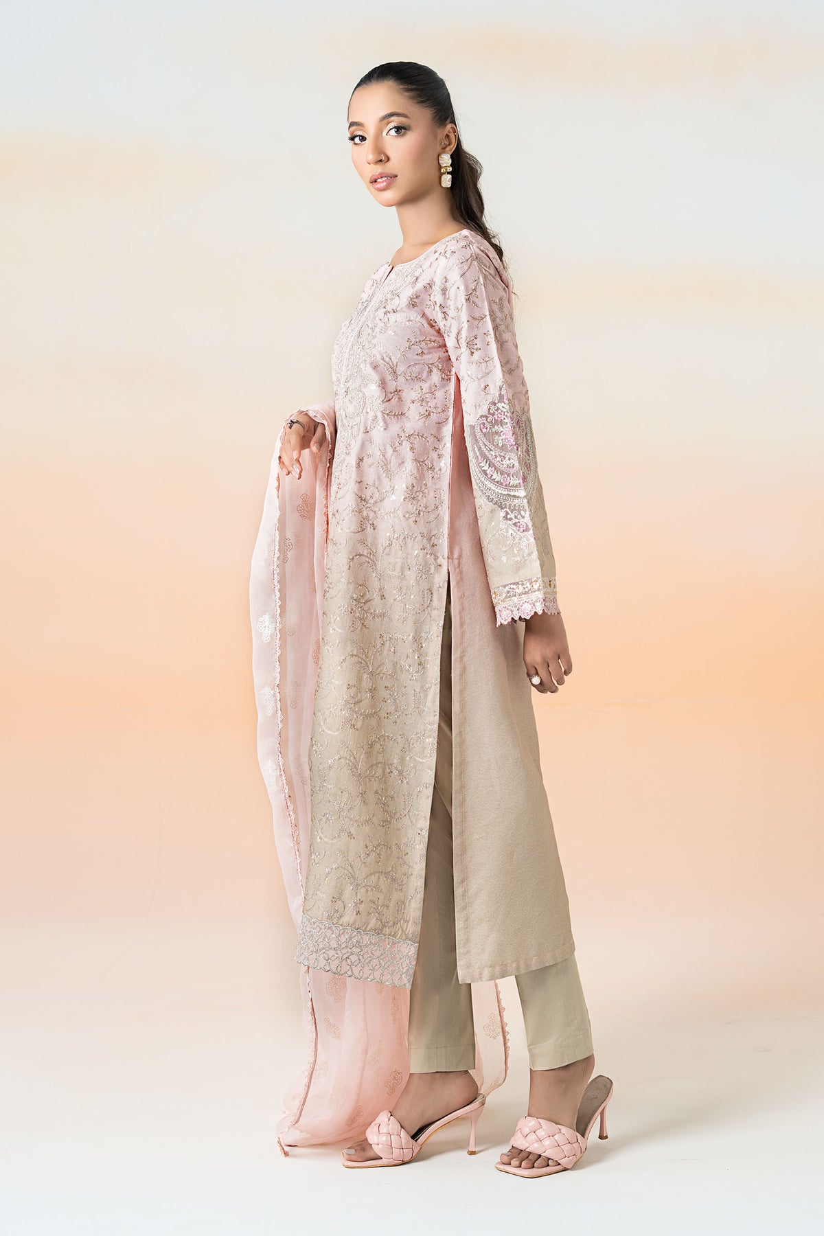 Maria B | Casual Pret 25 | DW-EF25-13 - House Of Hania