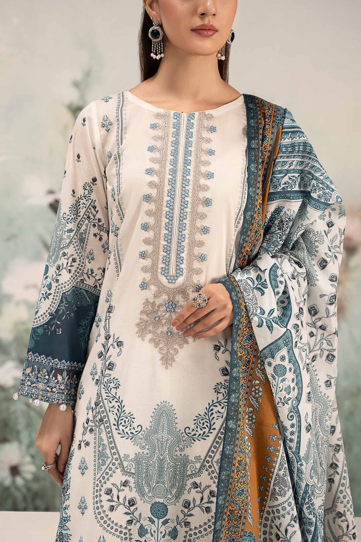 Maria B | Casual Pret 25 | DW-EF25-14 - House Of Hania