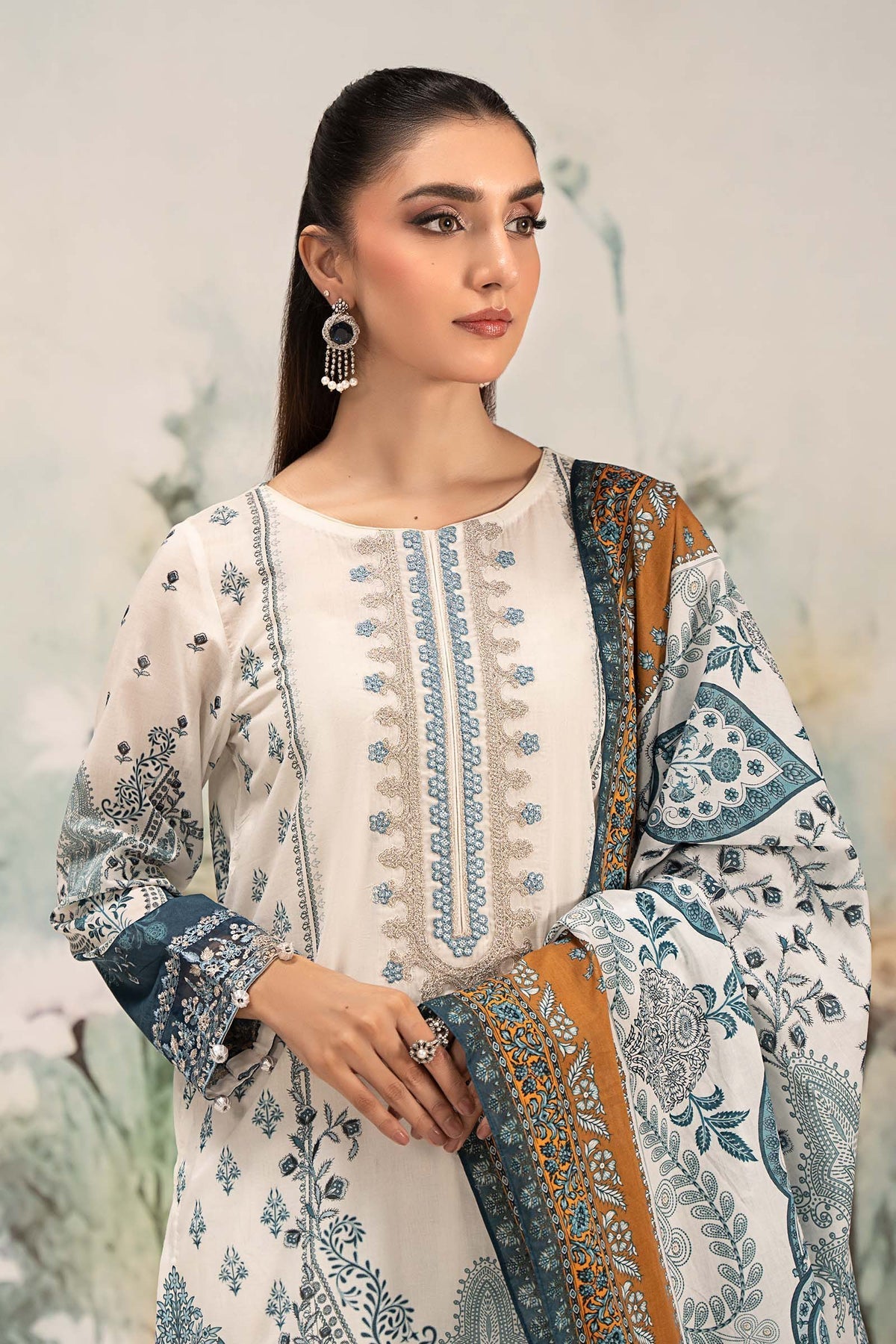 Maria B | Casual Pret 25 | DW-EF25-14 - House Of Hania