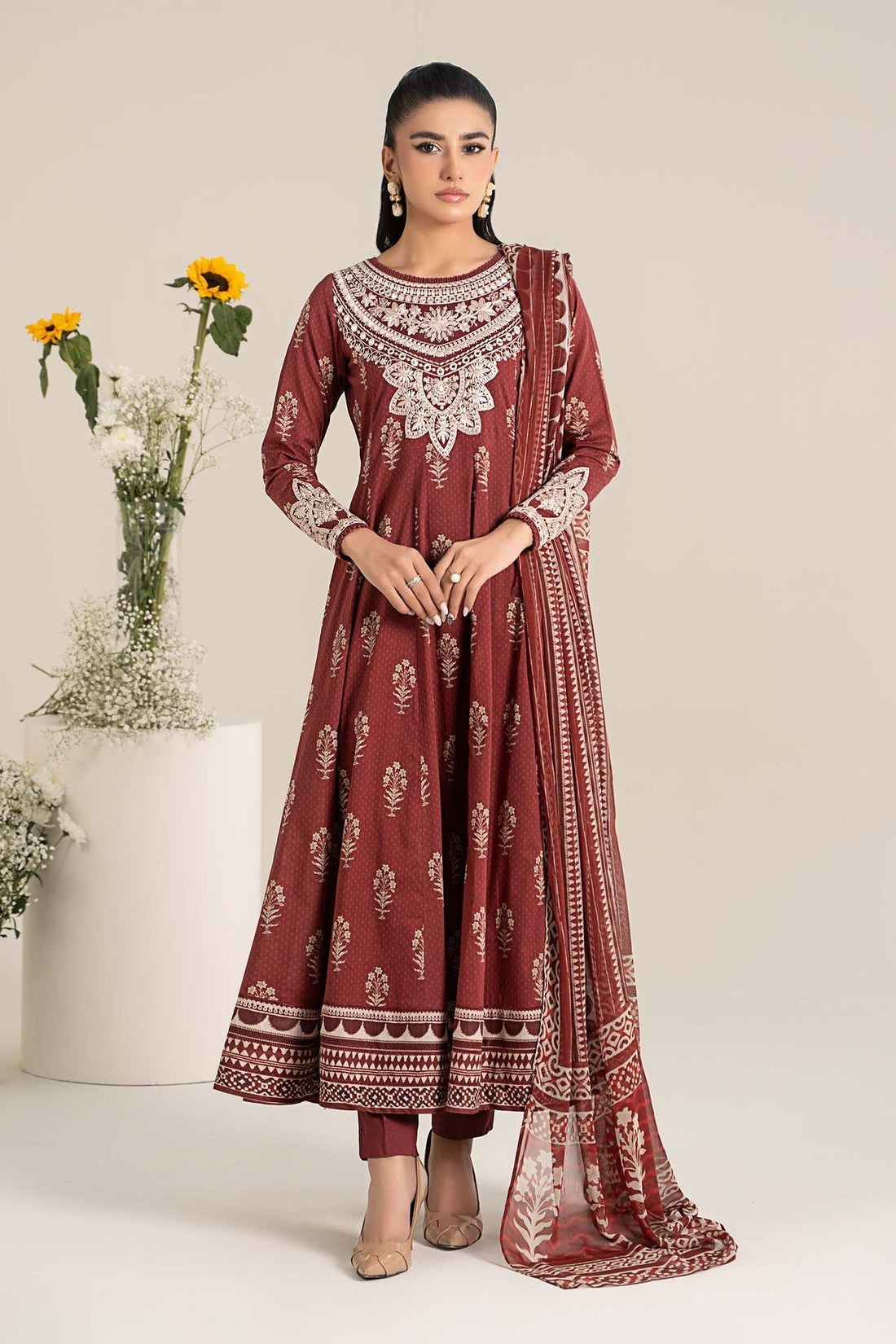Maria B | Casual Pret 25 | DW-EF25-22 - House Of Hania