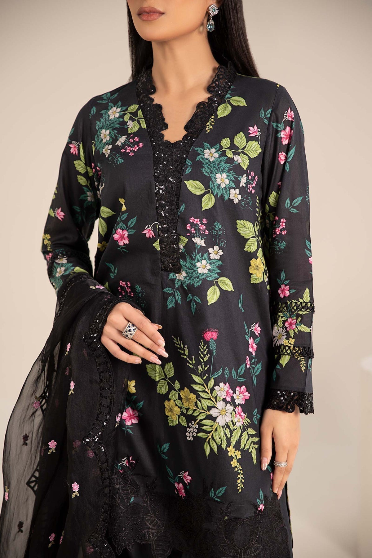 Maria B | Casual Pret 25 | DW-EF25-27 - House Of Hania