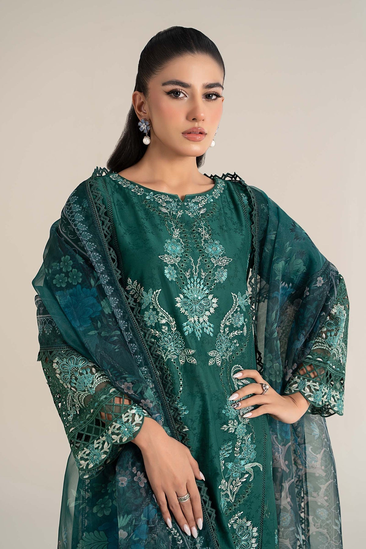 Maria B | Casual Pret 25 | DW-EF25-47 - House Of Hania