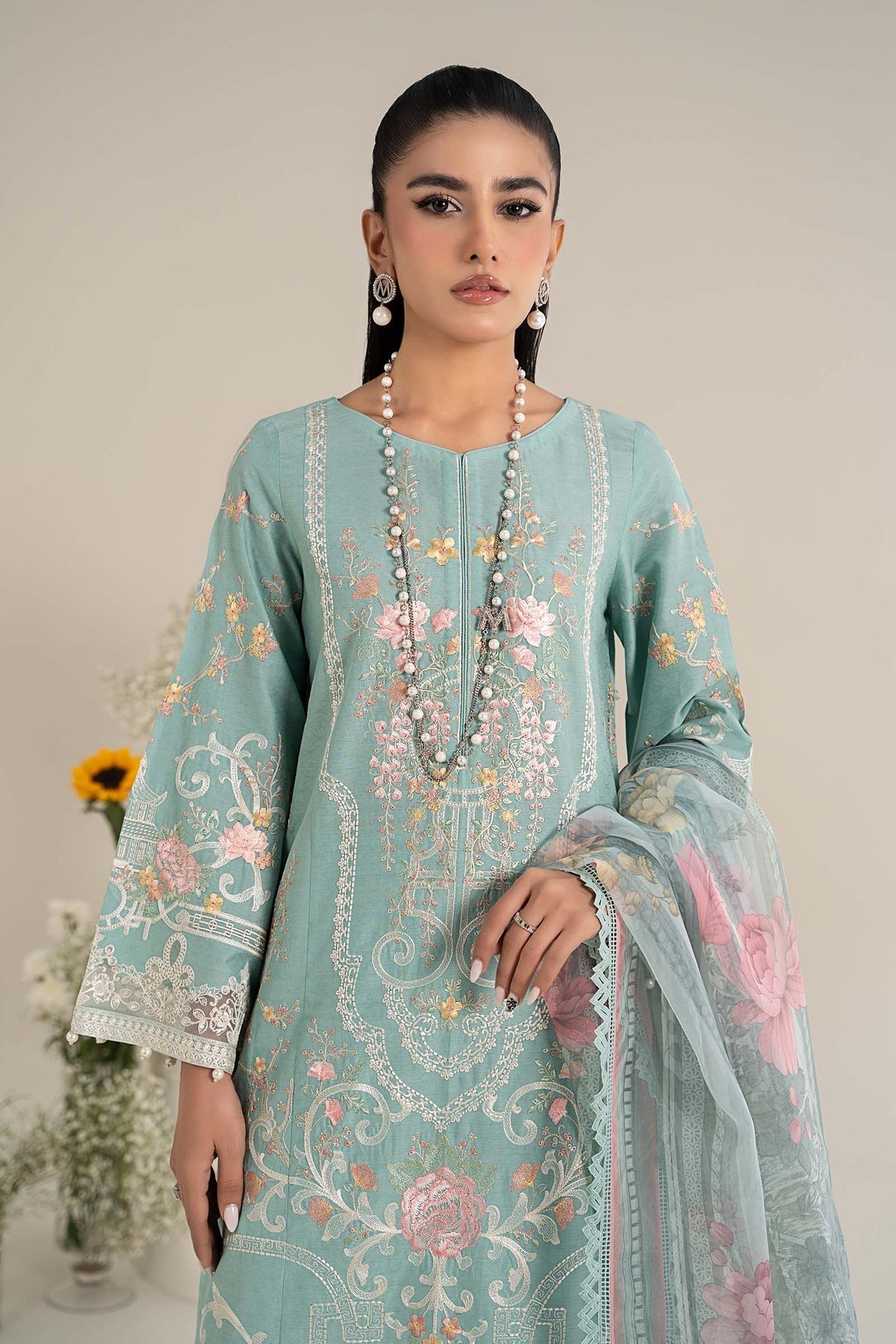 Maria B | Casual Pret 25 | DW-EF25-49 - House Of Hania