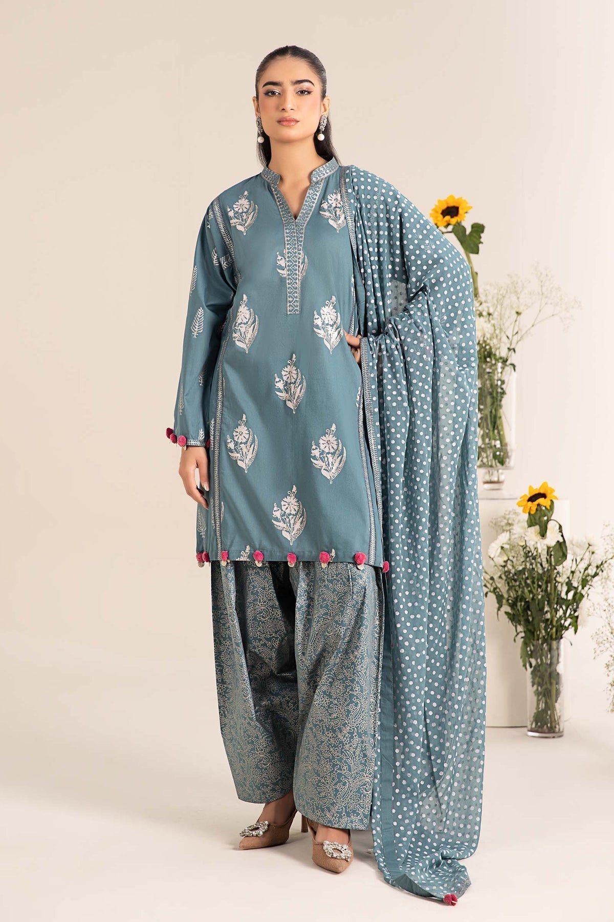 Maria B | Casual Pret 25 | DW-EF25-96 - House Of Hania