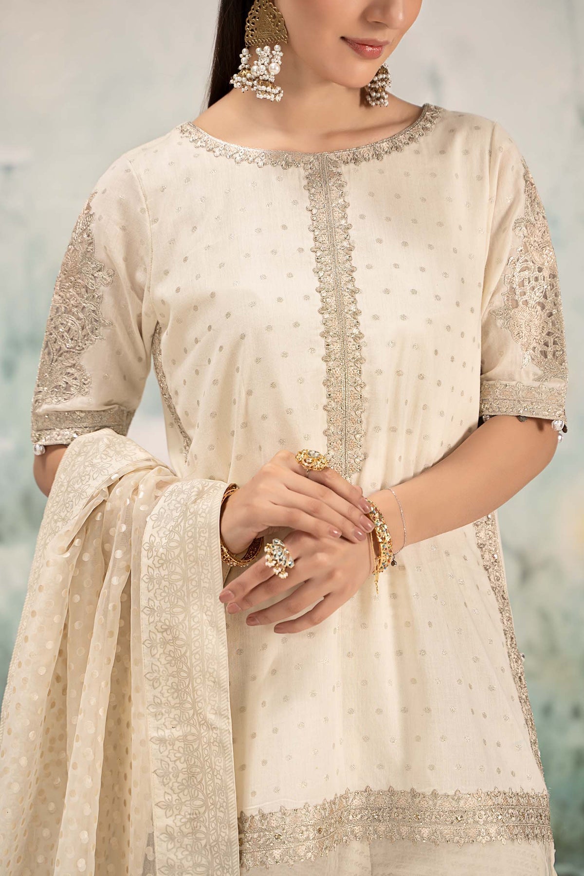 Maria B | Casual Pret 25 | DW-EF25-98 - House Of Hania