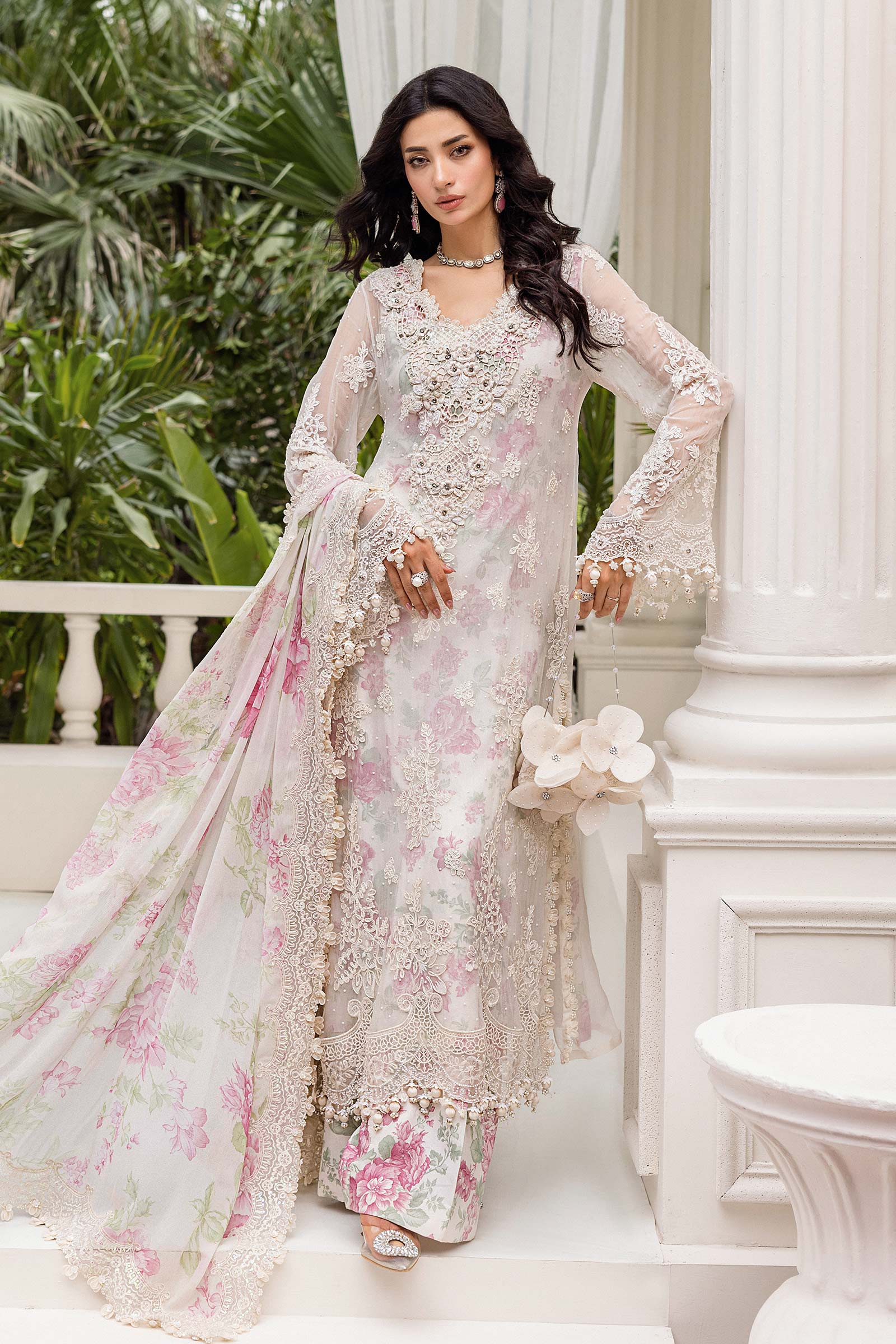 Maria B | Chiffon 25 | MPC-25-101 - House Of Hania