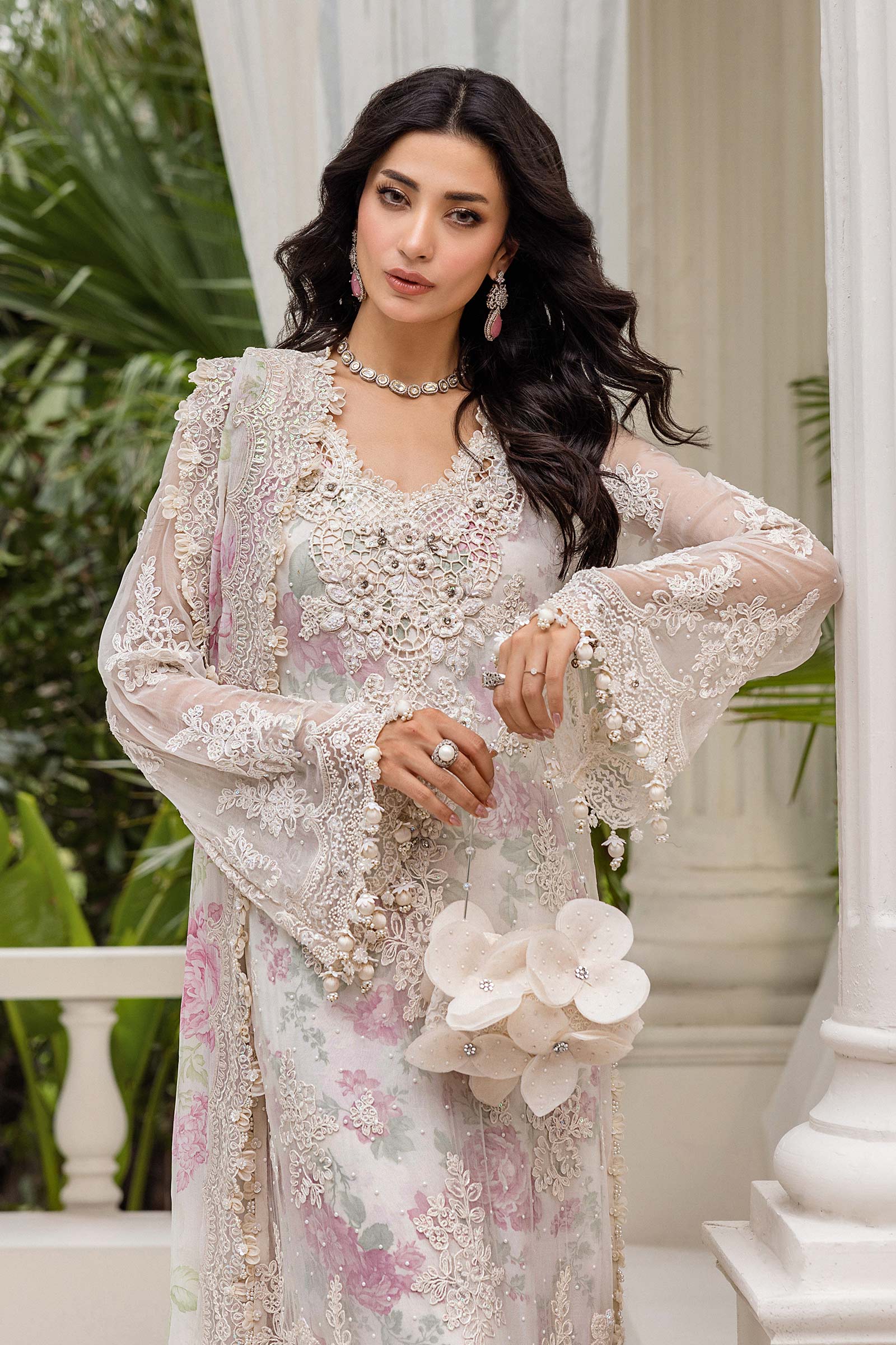 Maria B | Chiffon 25 | MPC-25-101 - House Of Hania