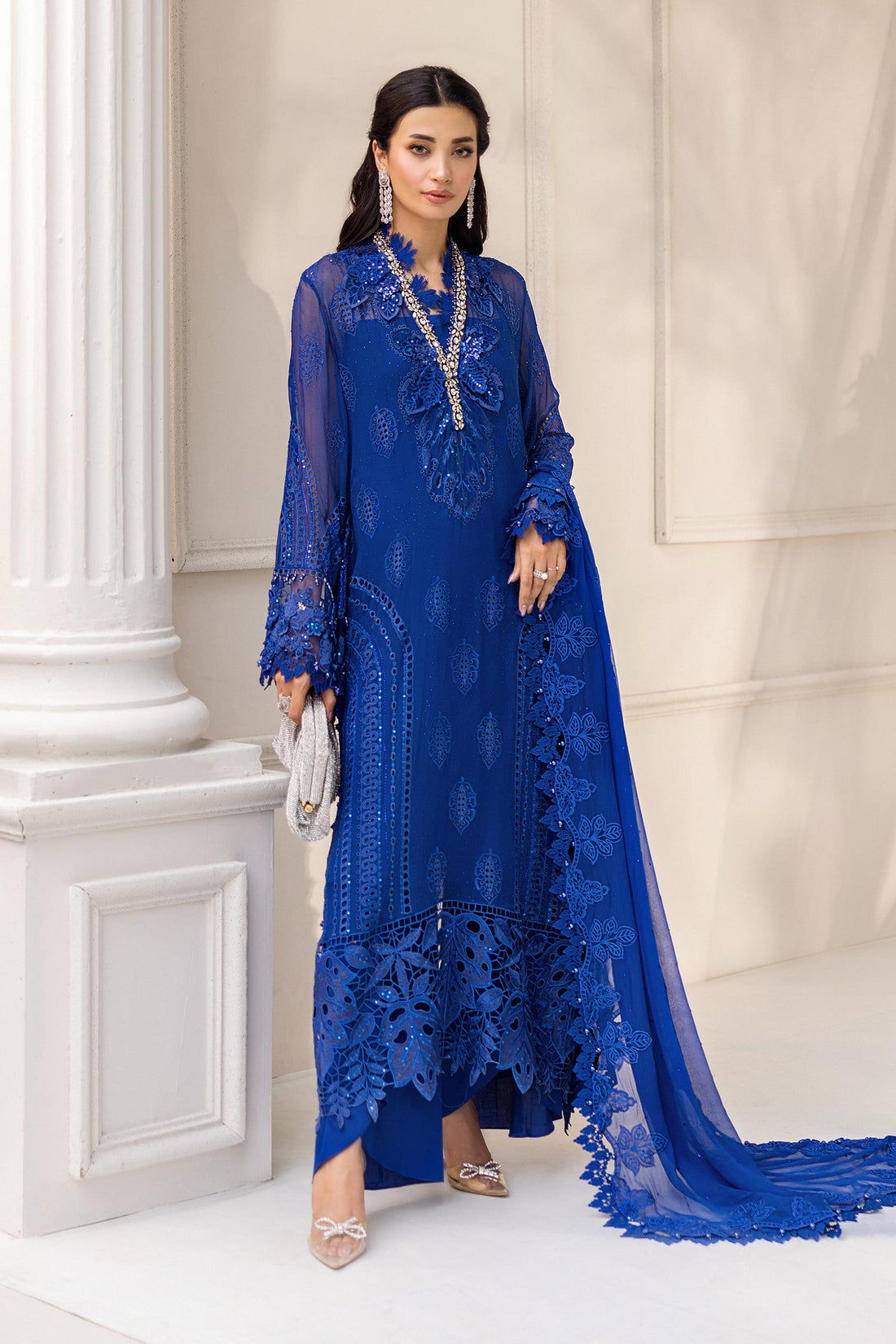 Maria B | Chiffon 25 | MPC-25-103 - House Of Hania