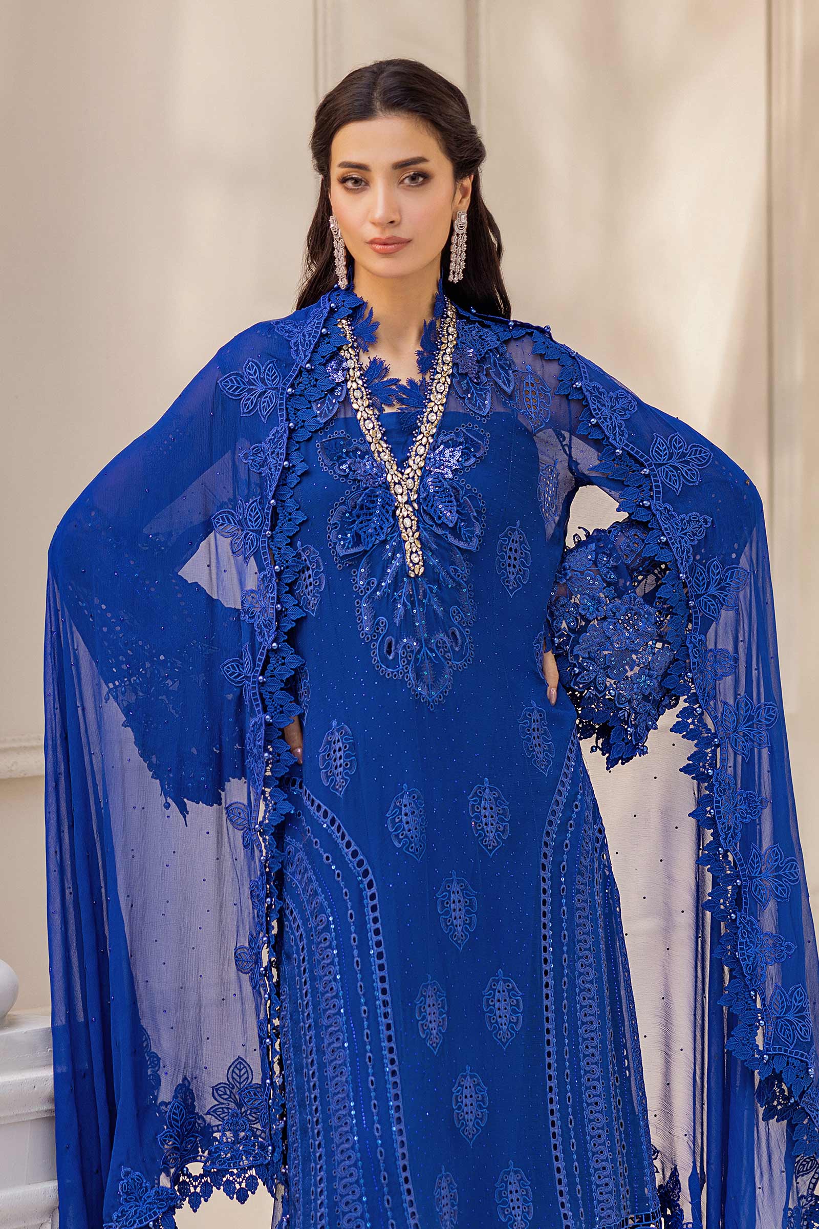 Maria B | Chiffon 25 | MPC-25-103 - House Of Hania