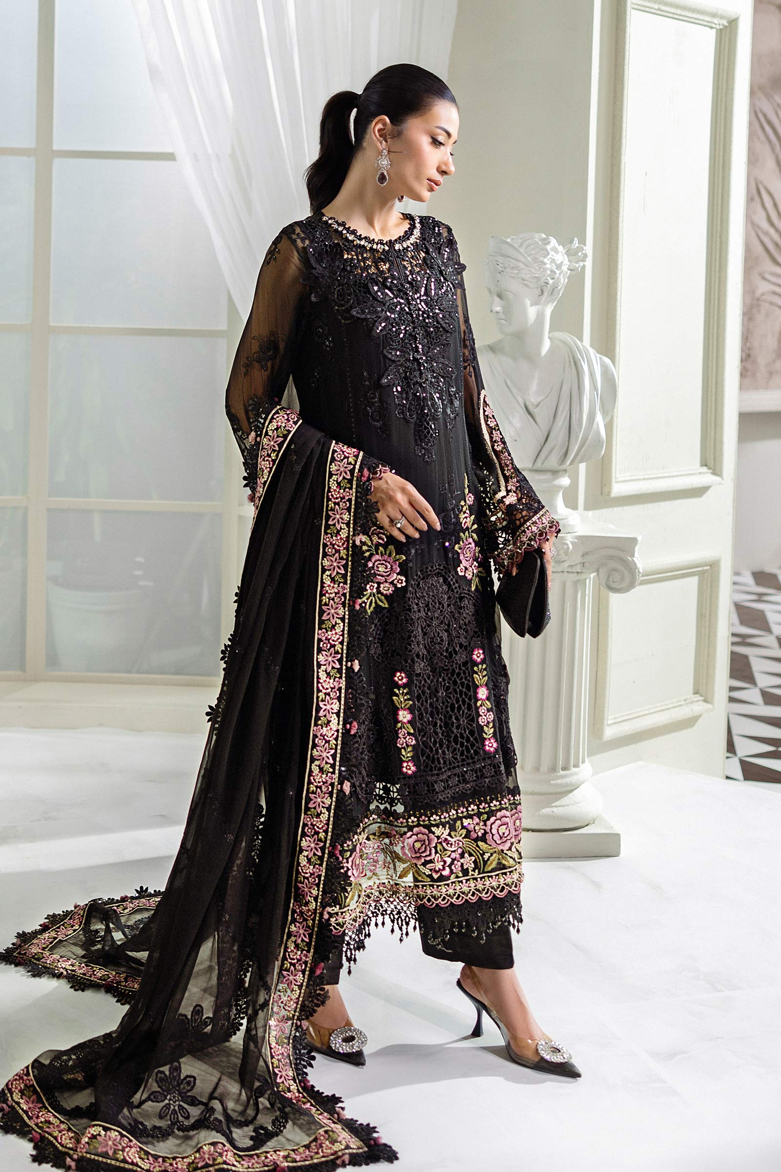Maria B | Chiffon 25 | MPC-25-104 - House Of Hania
