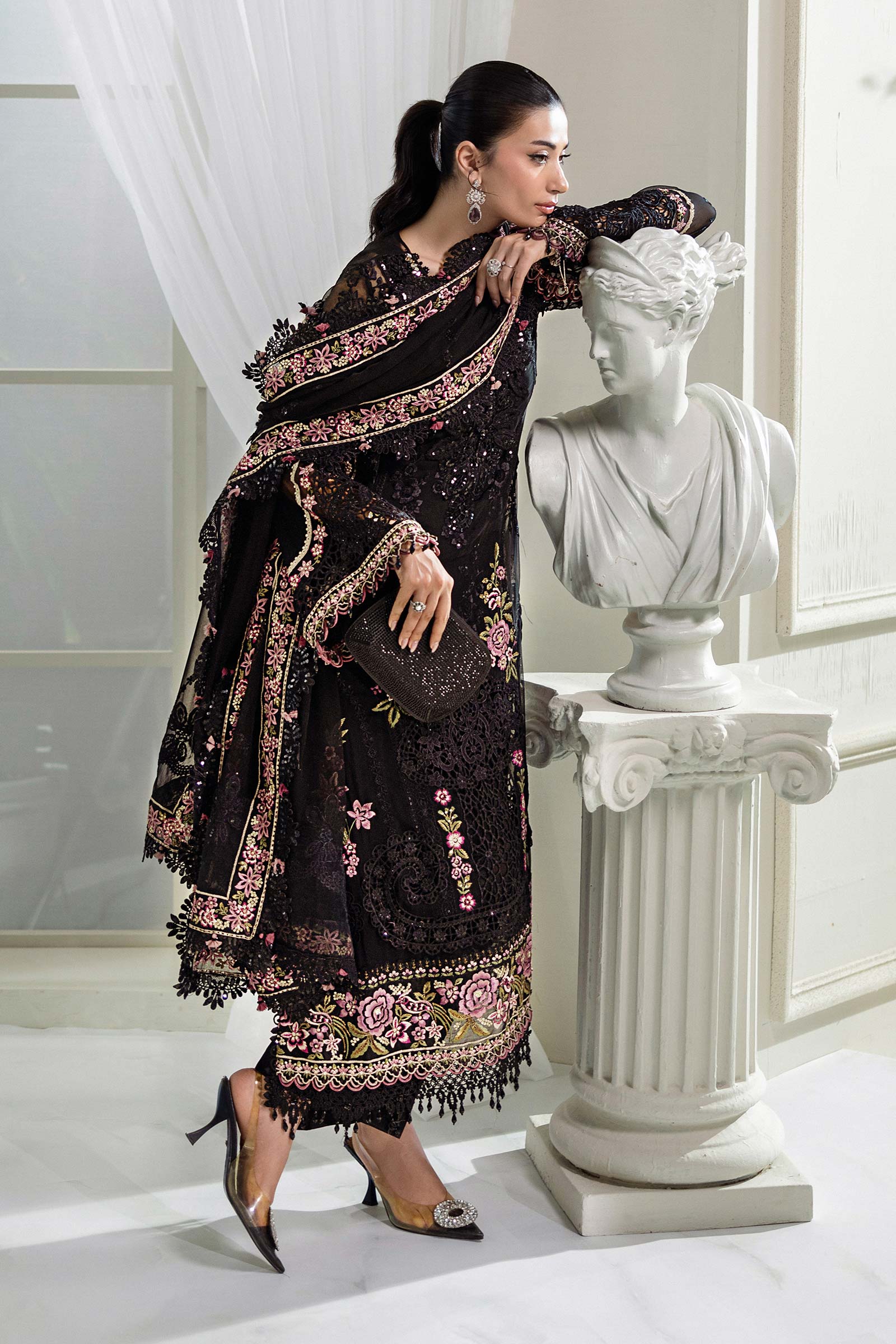 Maria B | Chiffon 25 | MPC-25-104 - House Of Hania