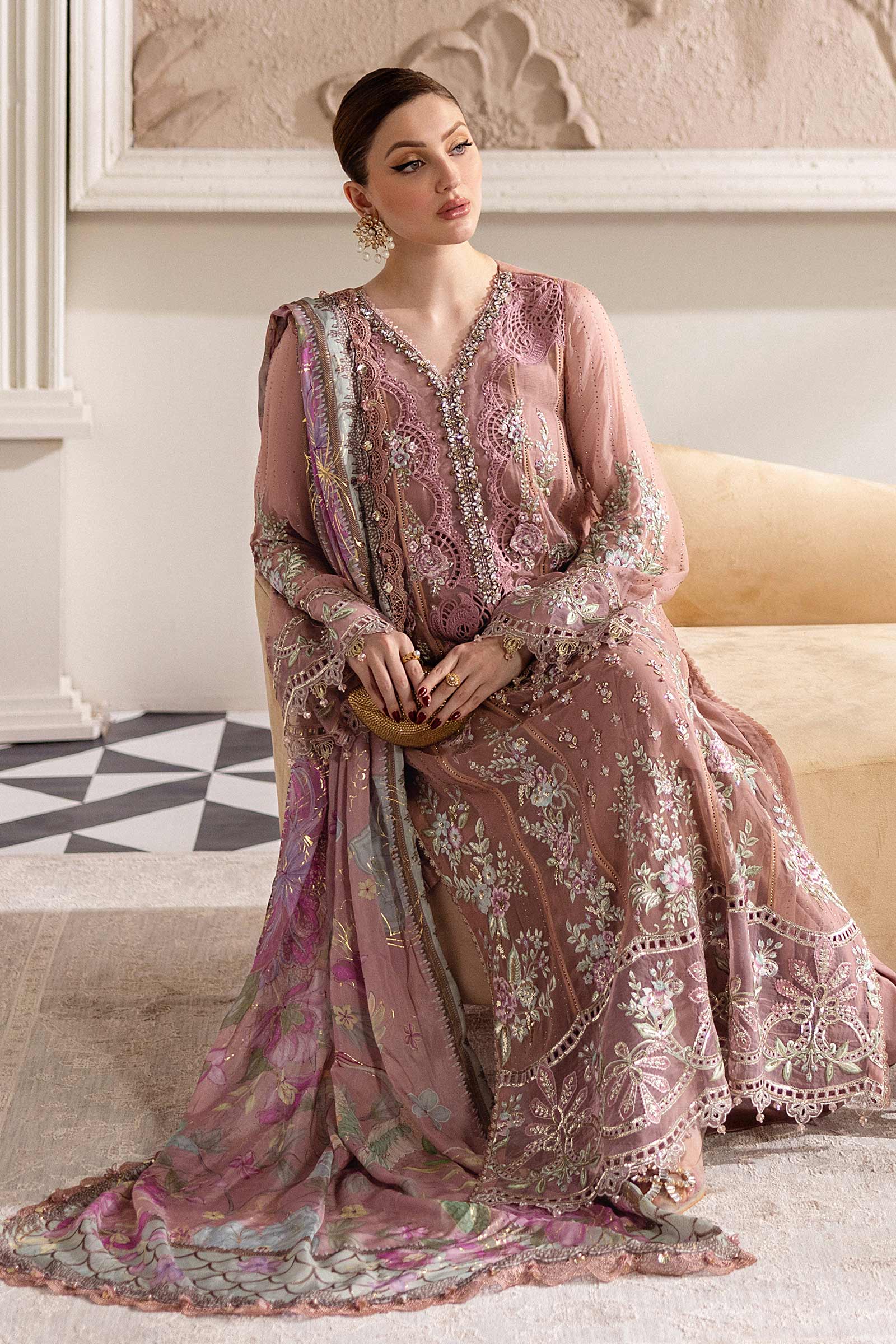 Maria B | Chiffon 25 | MPC-25-105 - House Of Hania