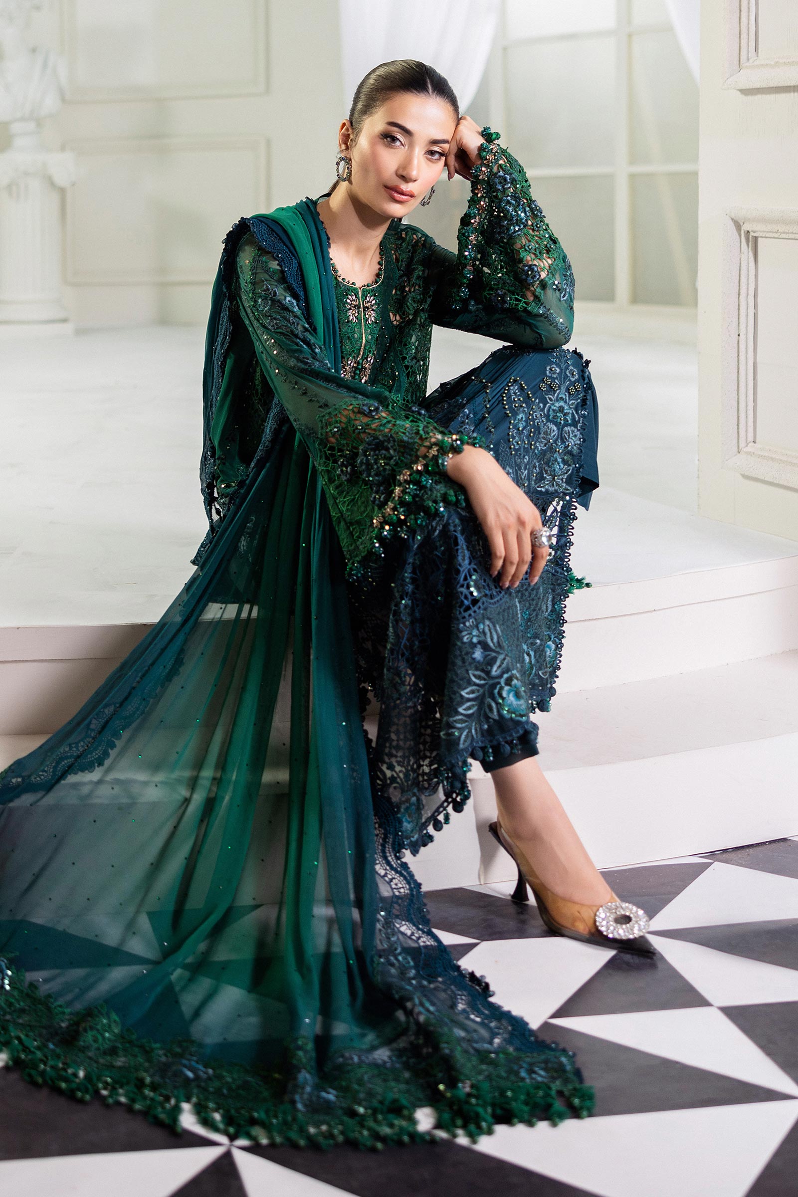 Maria B | Chiffon 25 |MPC-25-106 - House Of Hania