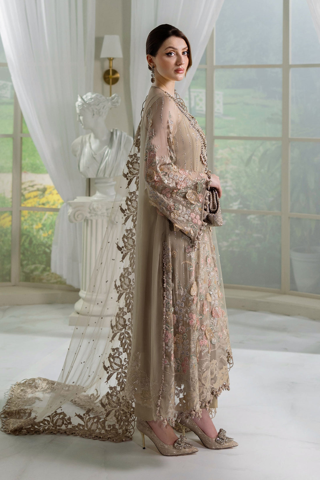 Maria B | Chiffon 25 |  MPC-25-107 - House Of Hania