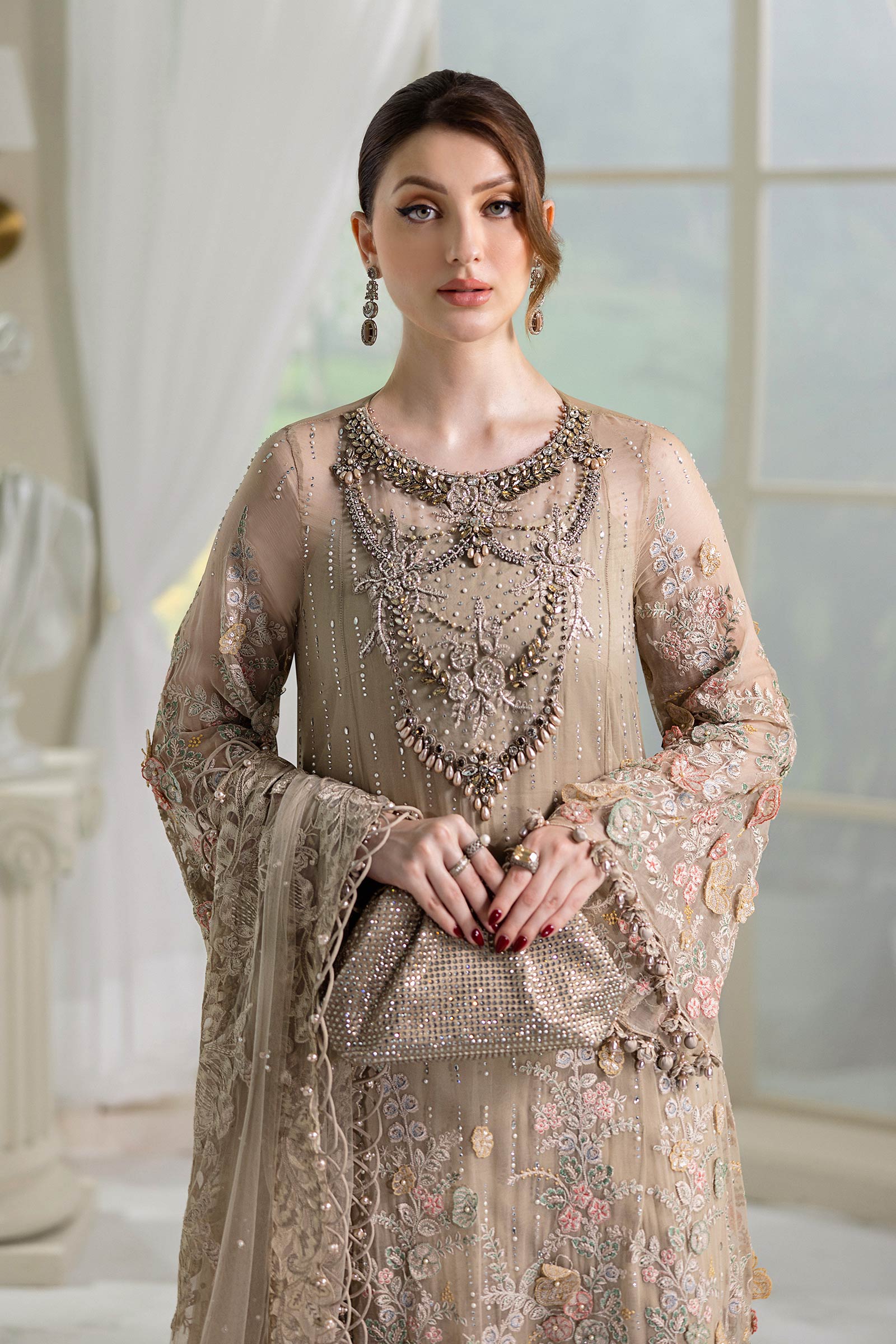 Maria B | Chiffon 25 |  MPC-25-107 - House Of Hania