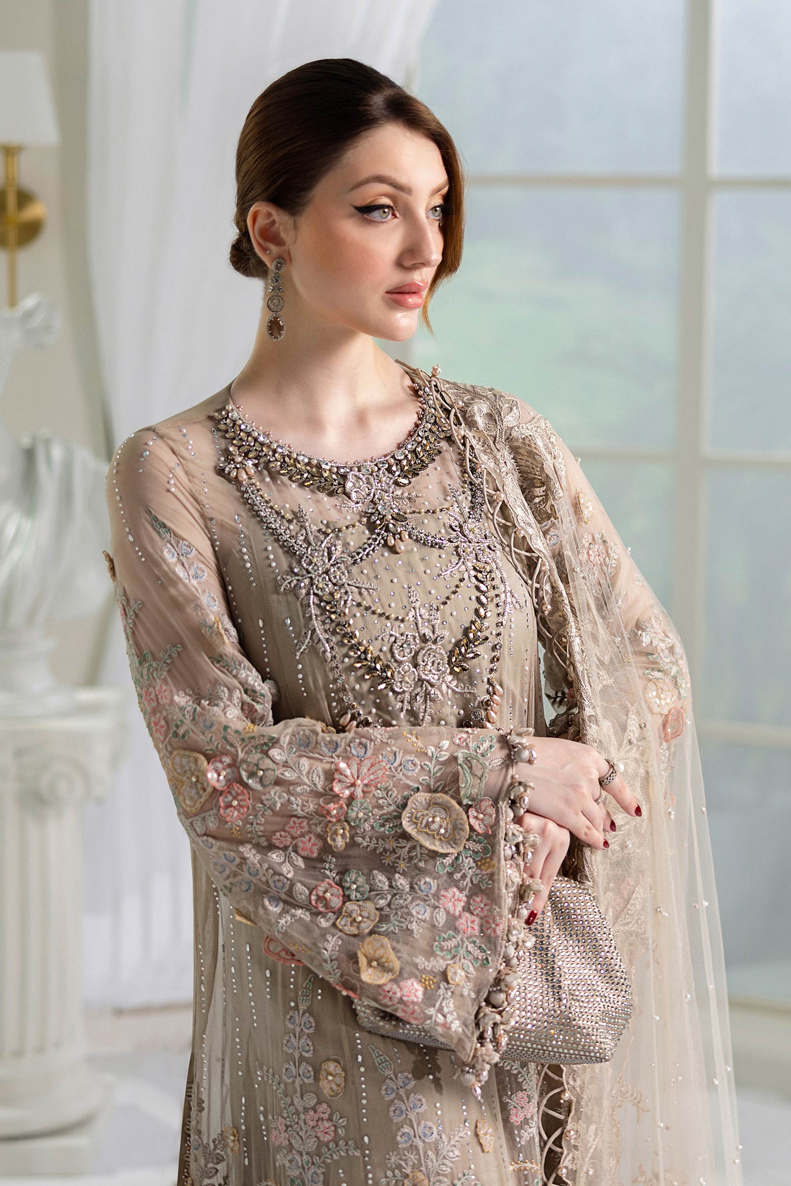 Maria B | Chiffon 25 |  MPC-25-107 - House Of Hania