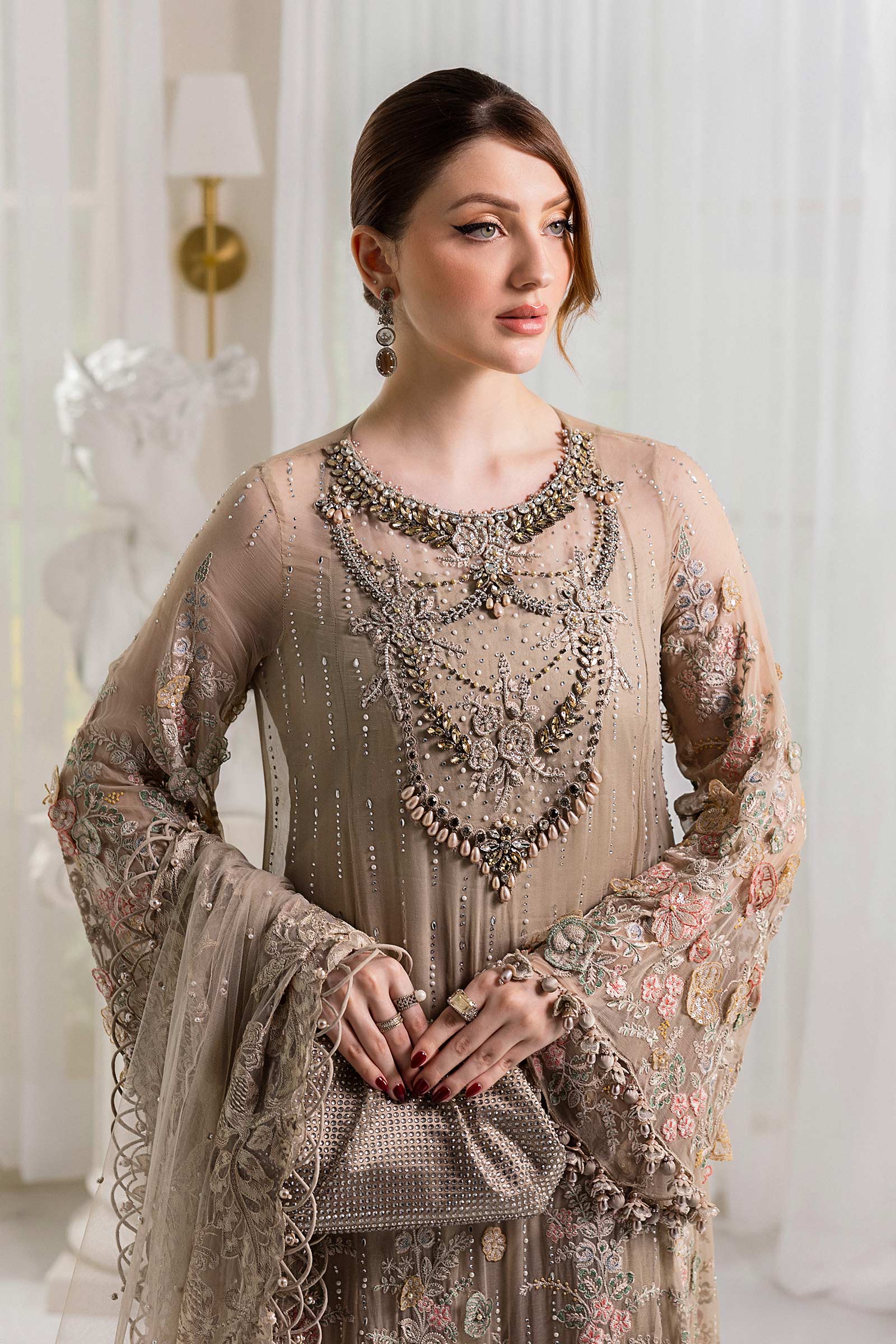 Maria B | Chiffon 25 |  MPC-25-107 - House Of Hania