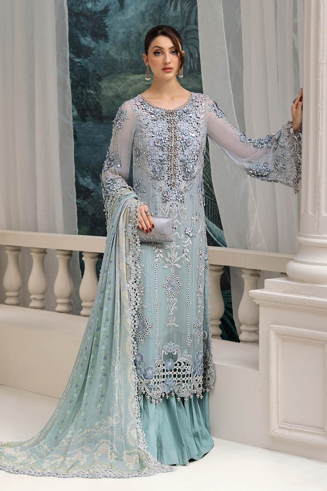 Maria B | Chiffon 25 | MPC-25-108 - House Of Hania