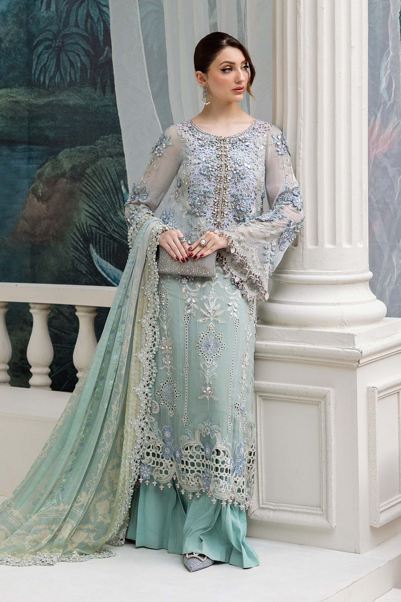 Maria B | Chiffon 25 | MPC-25-108 - House Of Hania