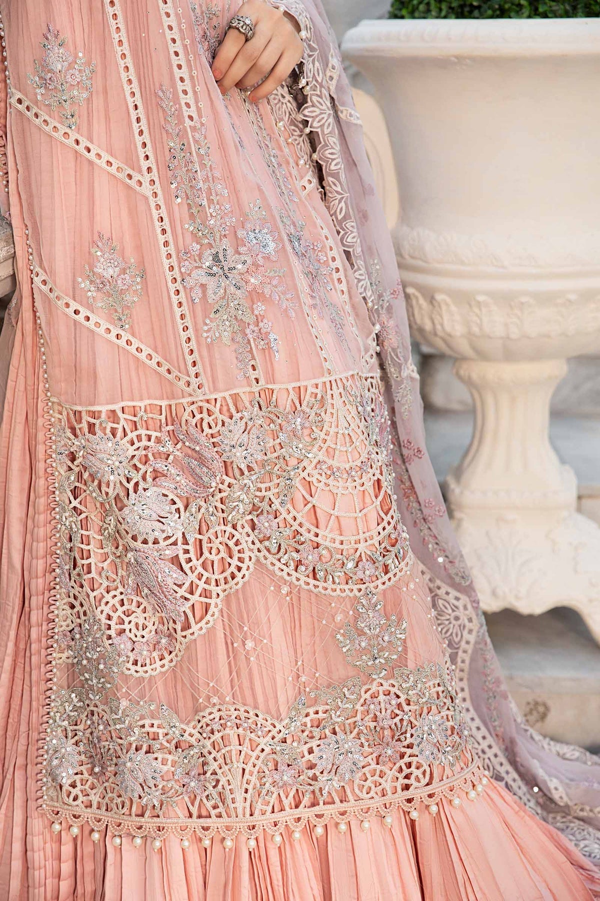 Maria B | Chiffon Formals 24 | Chiffon Suit | MPC-24-106 - House Of Hania