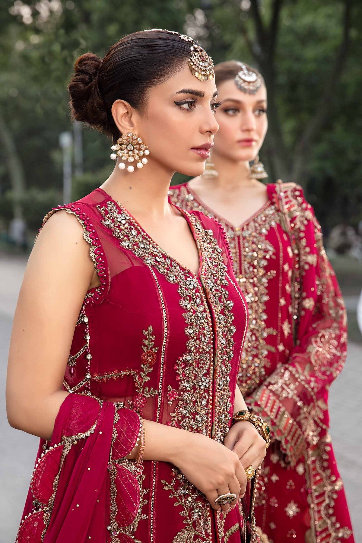 Maria B | Chiffon Formals 24 | Chiffon Suit | MPC-24-107 - House Of Hania