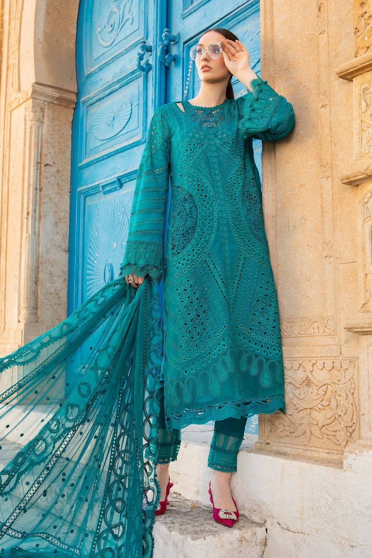 Maria B - D-2402-A - Lawn - House Of Hania