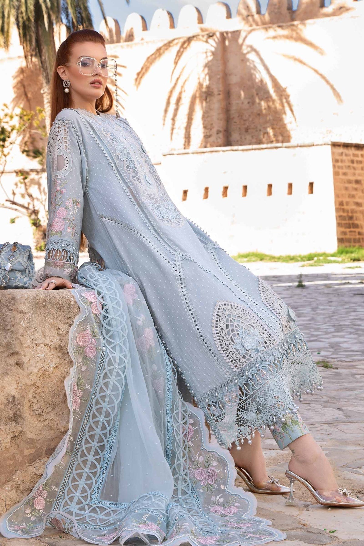 Maria B - D-2410-B - Lawn - House Of Hania